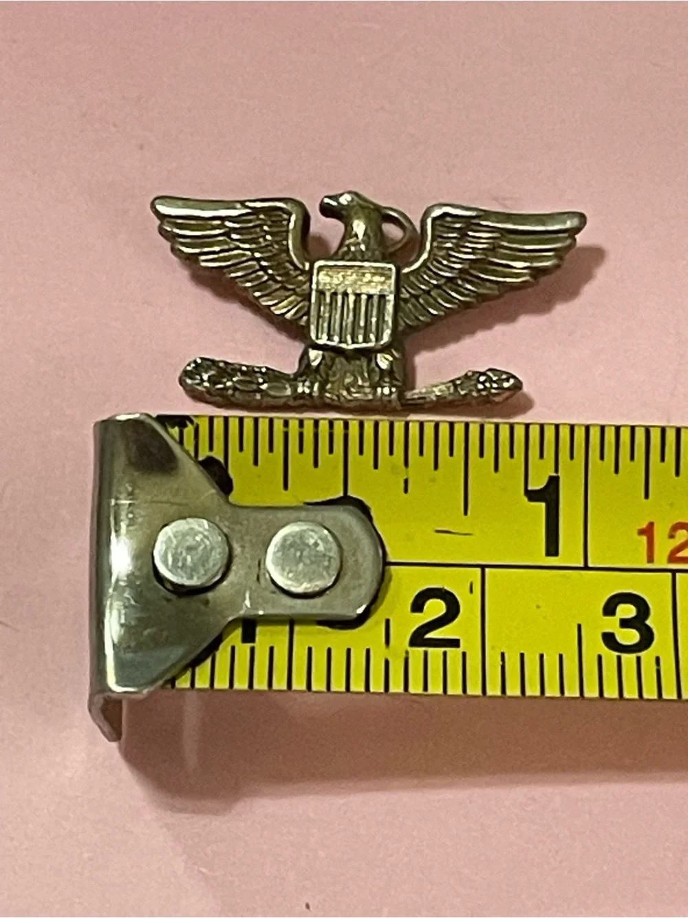 Vintage US Military Eagle Pendant #7473